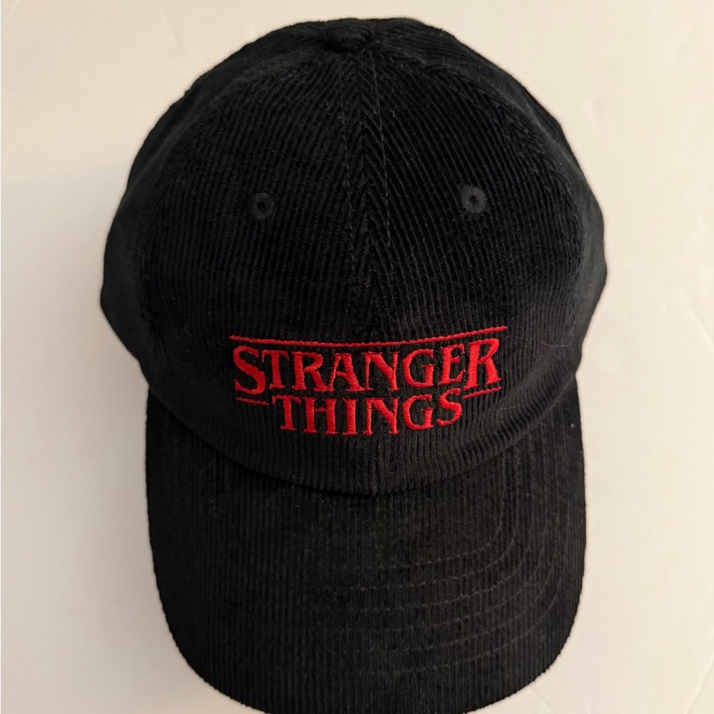 Stranger Things Black Cap